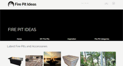 Desktop Screenshot of firepitideas.net
