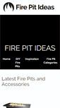 Mobile Screenshot of firepitideas.net