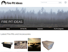 Tablet Screenshot of firepitideas.net